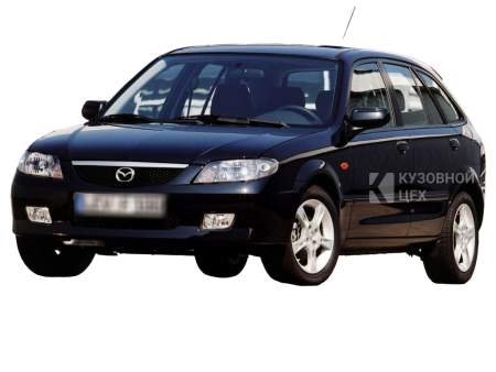 Мазда 323F 6, рестайлинг